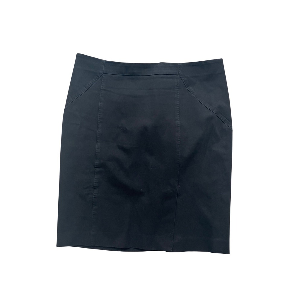 Banana Republic Womens Black Pencil‎ Skirt Size 14 Knee Length Business Casual